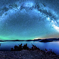 Crater Lake Milky Way Galaxy